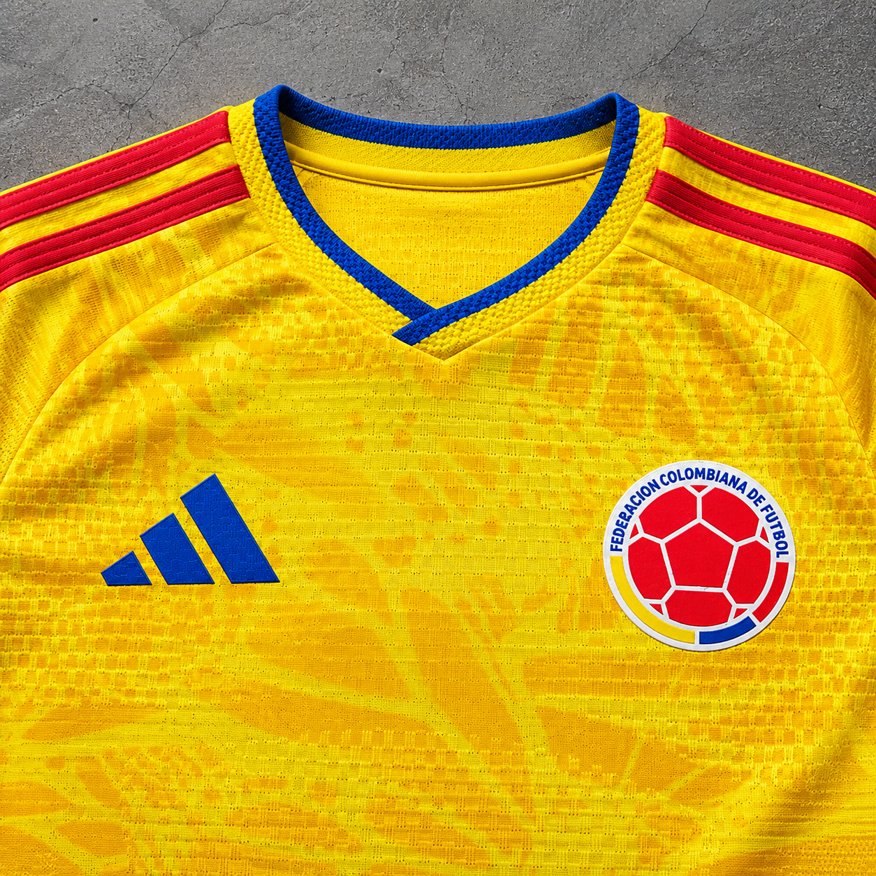 COLOMBIA HOME WORLD CUP JERSEY