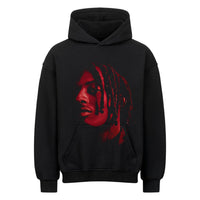 KAPUZENPULLI „PLAYBOI CARTI“ MIT GROSSEM GESICHT