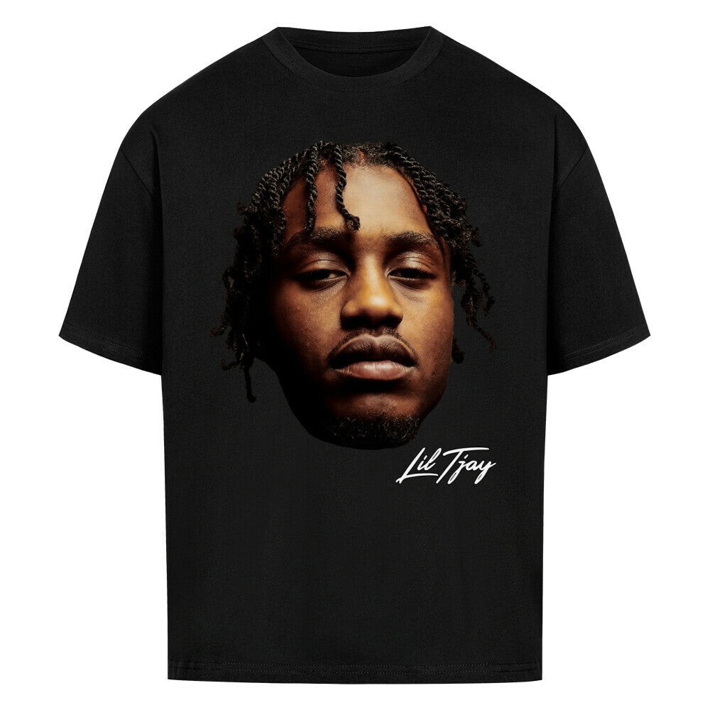 Lil Tjay großes Gesicht T-Shirt
