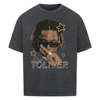 T-Shirt mit großem Gesicht von Don Toliver