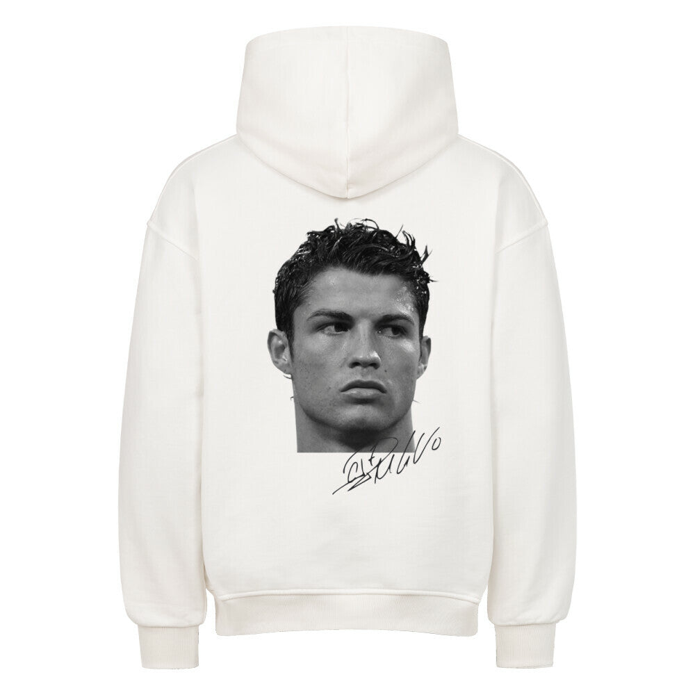 CRISTIANO RONALDO RÜCKSEITE KAPUZENPULLOVER