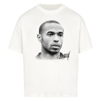 THIERRY HENRY T-SHIRT MIT GROSSEM GESICHT