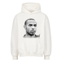KAPUZENPULLI „THIERRY HENRY“ MIT GROSSEM GESICHT