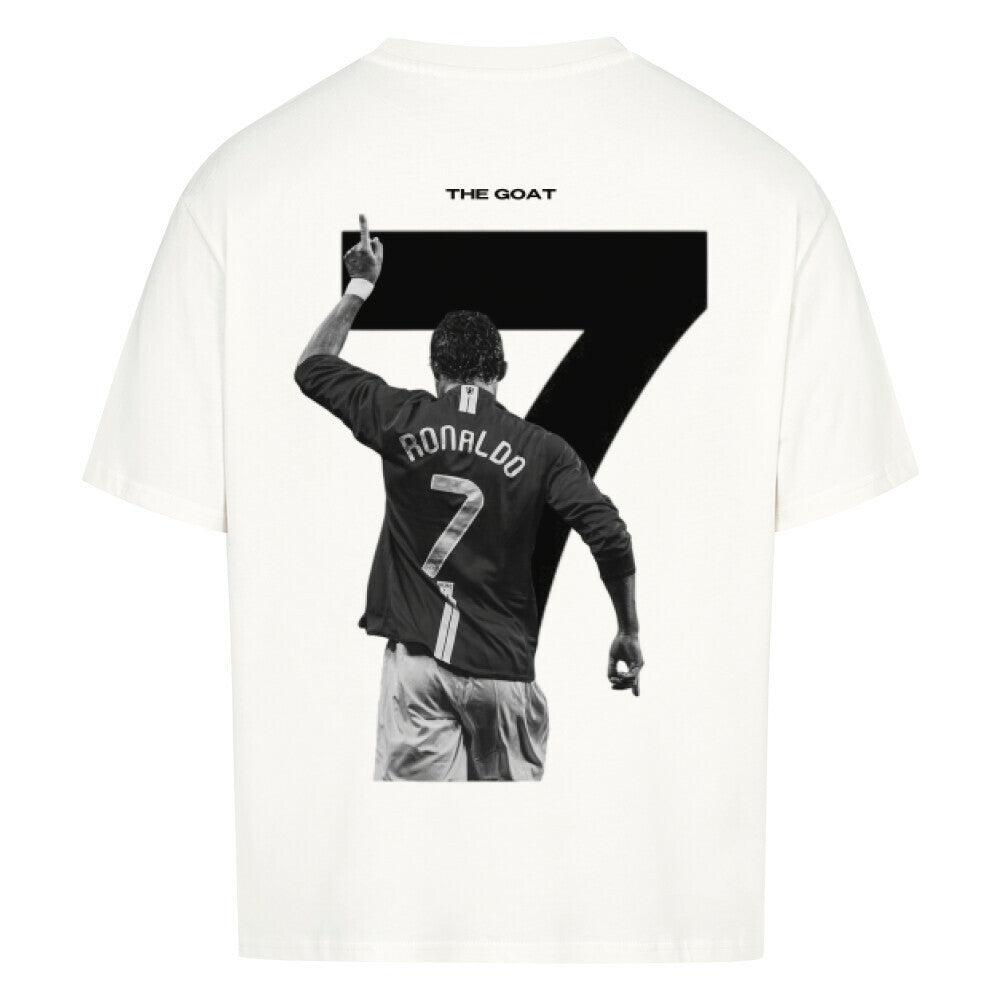 CRISTIANO RONALDO V2 RÜCKSEITENDRUCK T-SHIRT