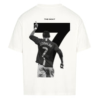CRISTIANO RONALDO V2 RÜCKSEITENDRUCK T-SHIRT