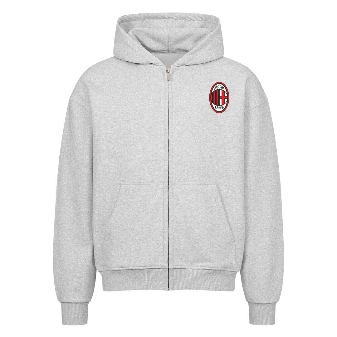 AC MILAN V2 BASIC HEAVY ZIPPER