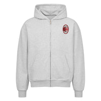 AC MILAN V2 BASIC HEAVY ZIPPER