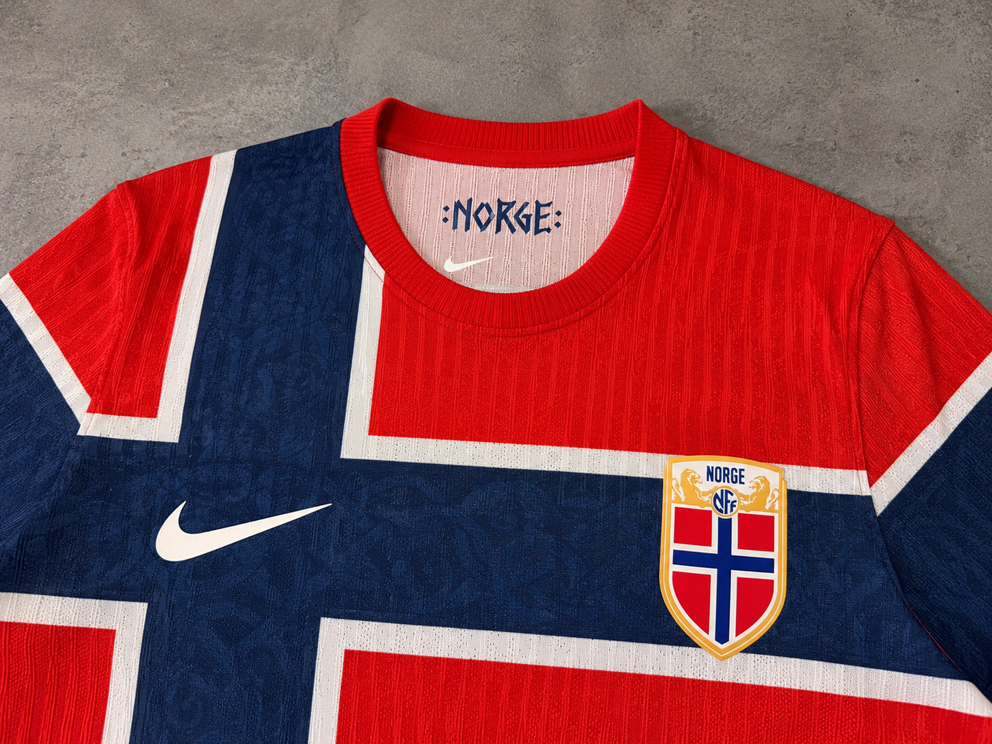 NORWAY HOME WORLD CUP JERSEY