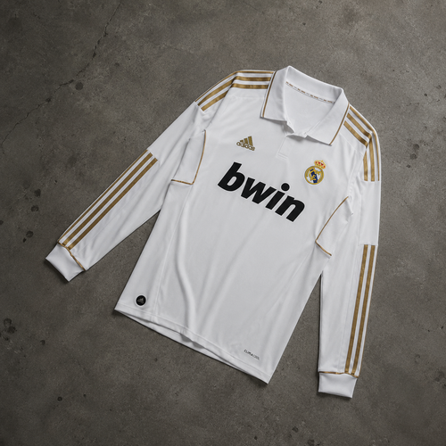 REAL MADRID 2011/12 LONGSLEEVE RETRO JERSEY