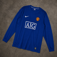 MANCHESTER UNITED 2008/09 LONGSLEEVE RETRO JERSEY