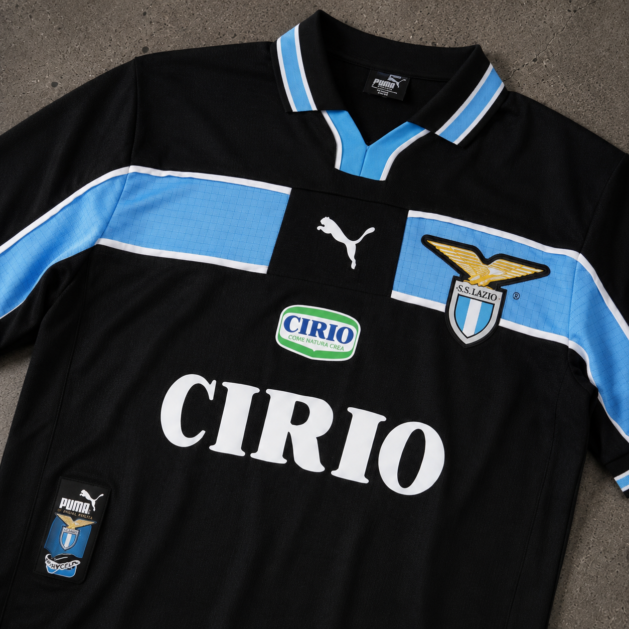 LAZIO 1998/1999 AWAY RETRO JERSEY