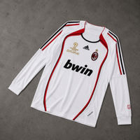 AC MILAN 2006/07 AWAY LONGSLEEVE RETRO JERSEY