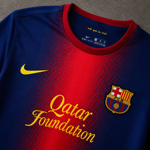 FC BARCELONA 2012/13 HOME RETRO JERSEY