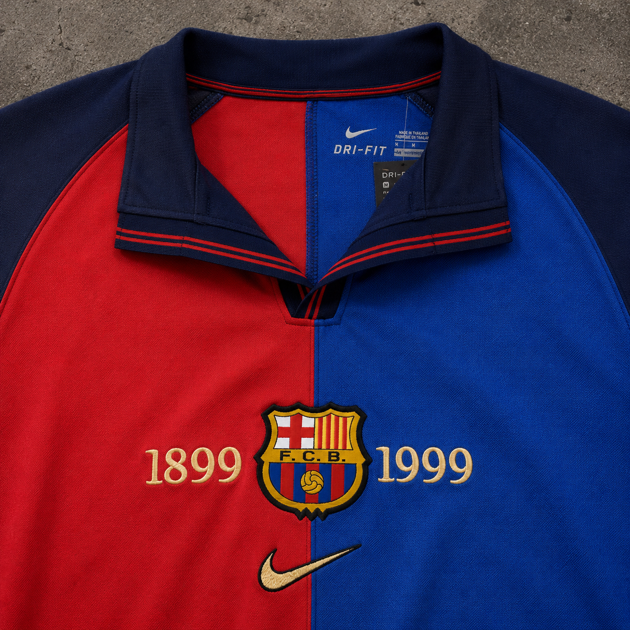FC BARCELONA 1999/00 LONGSLEEVE RETRO JERSEY