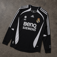 REAL MADRID 2006/07 LONGSLEEVE RETRO JERSEY