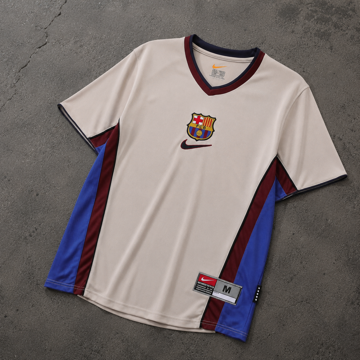 FC BARCELONA 1998/99 AWAY RETRO JERSEY