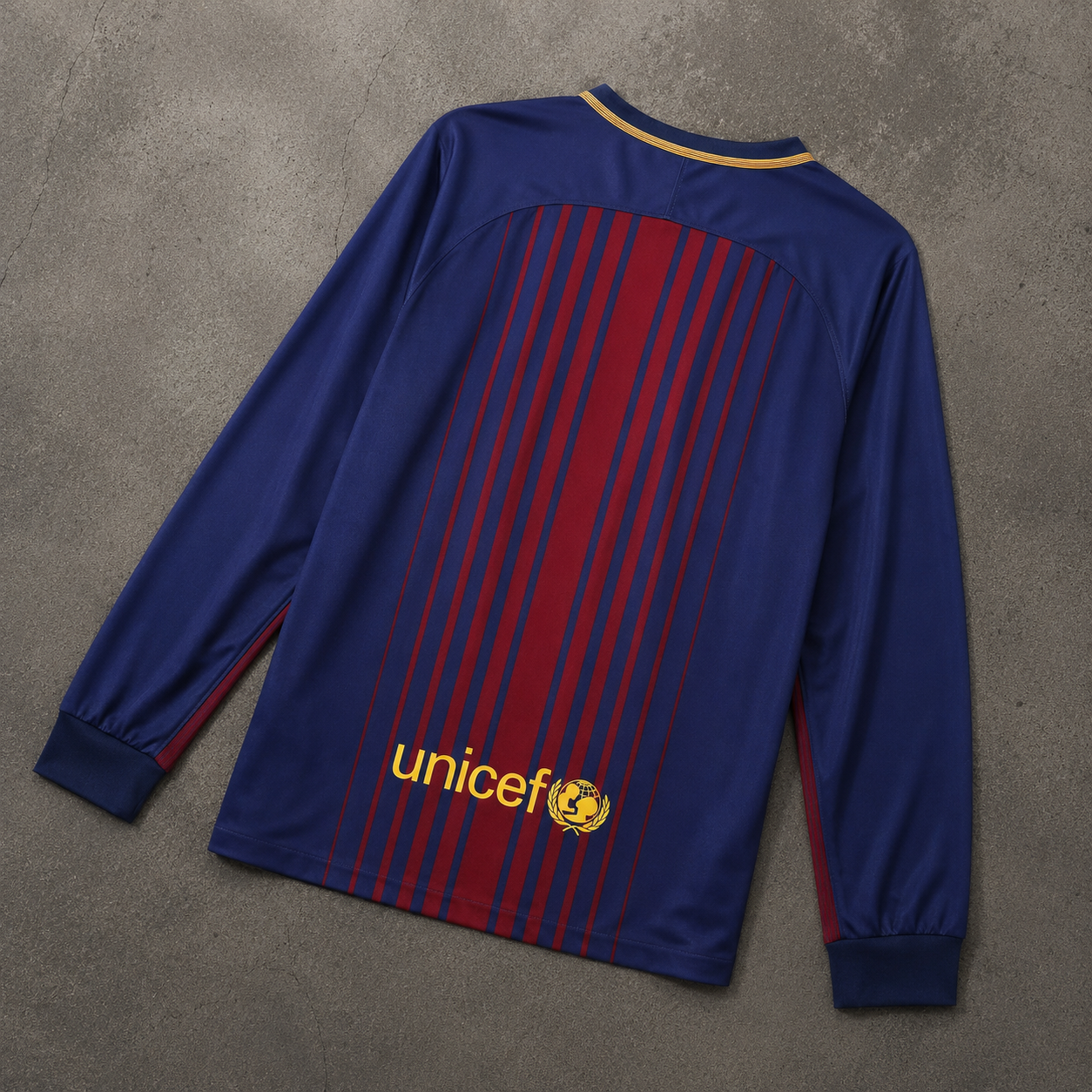 FC BARCELONA 2012/13 HOME LONGSLEEVE RETRO JERSEY