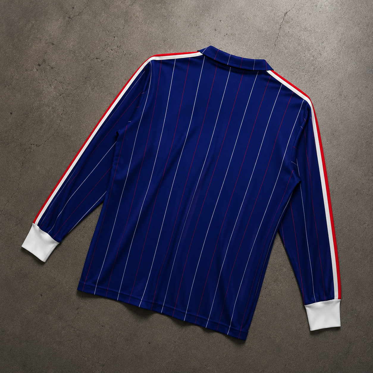 FRANCE 1980/82 HOME LONGSLEEVE RETRO JERSEY