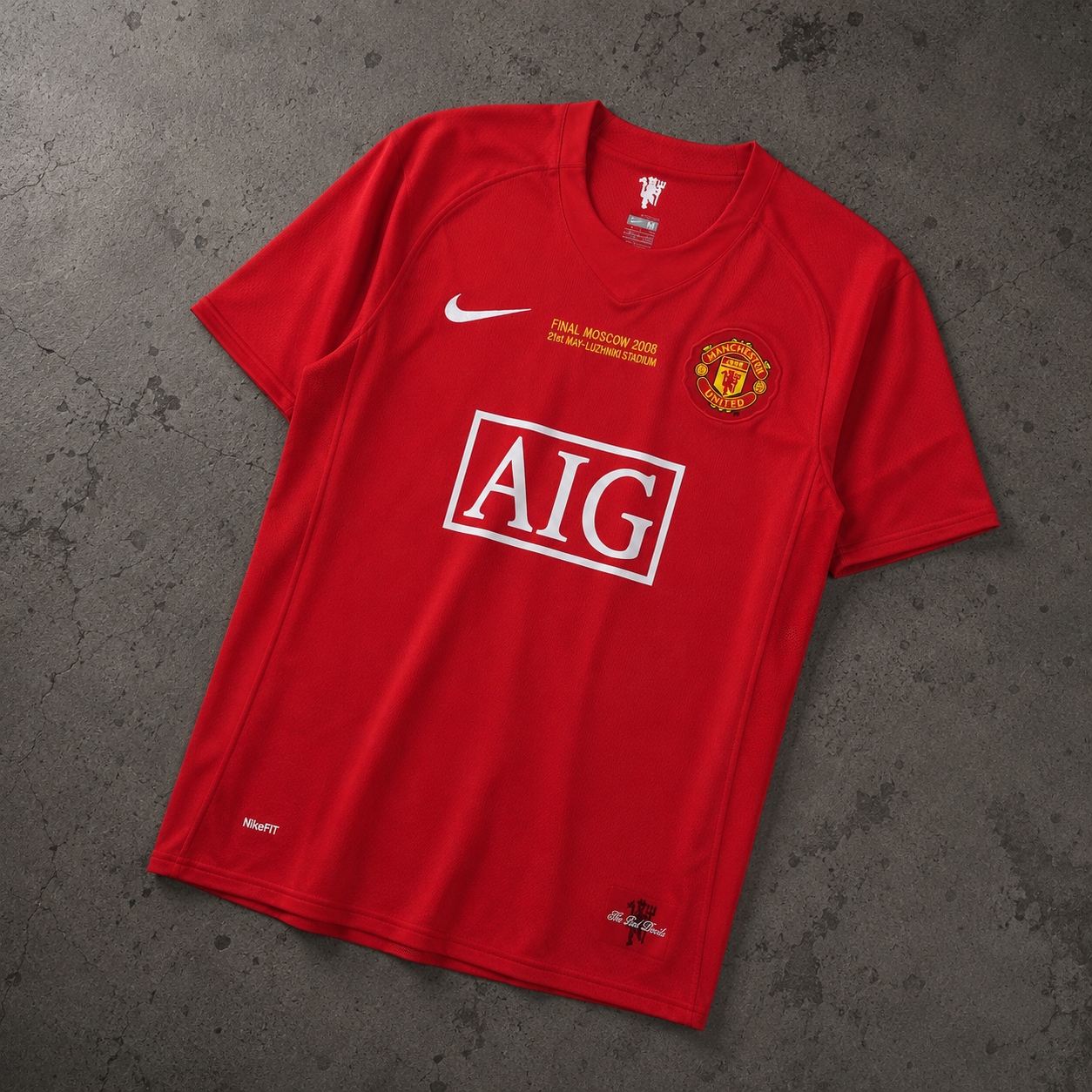 MANCHESTER UNITED 2007/08 HOME RETRO JERSEY
