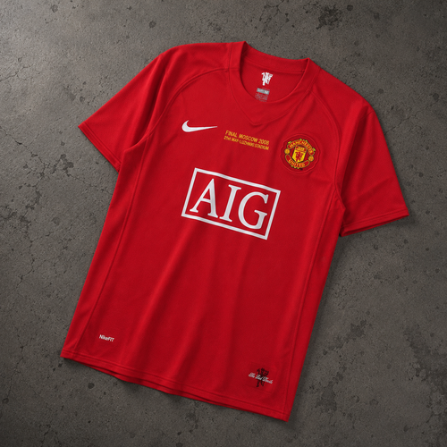 MANCHESTER UNITED 2007/08 HOME RETRO JERSEY