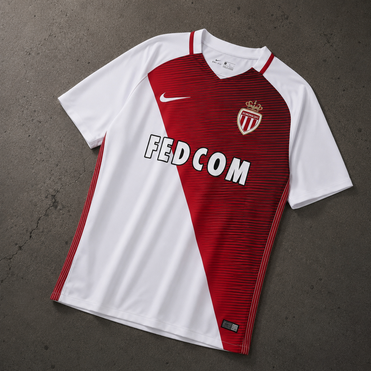 AS MONACO 2016/17 HOME RETRO JERSEY