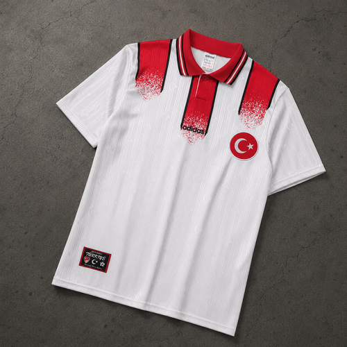 TÜRKIYE 1996 AWAY RETRO JERSEY
