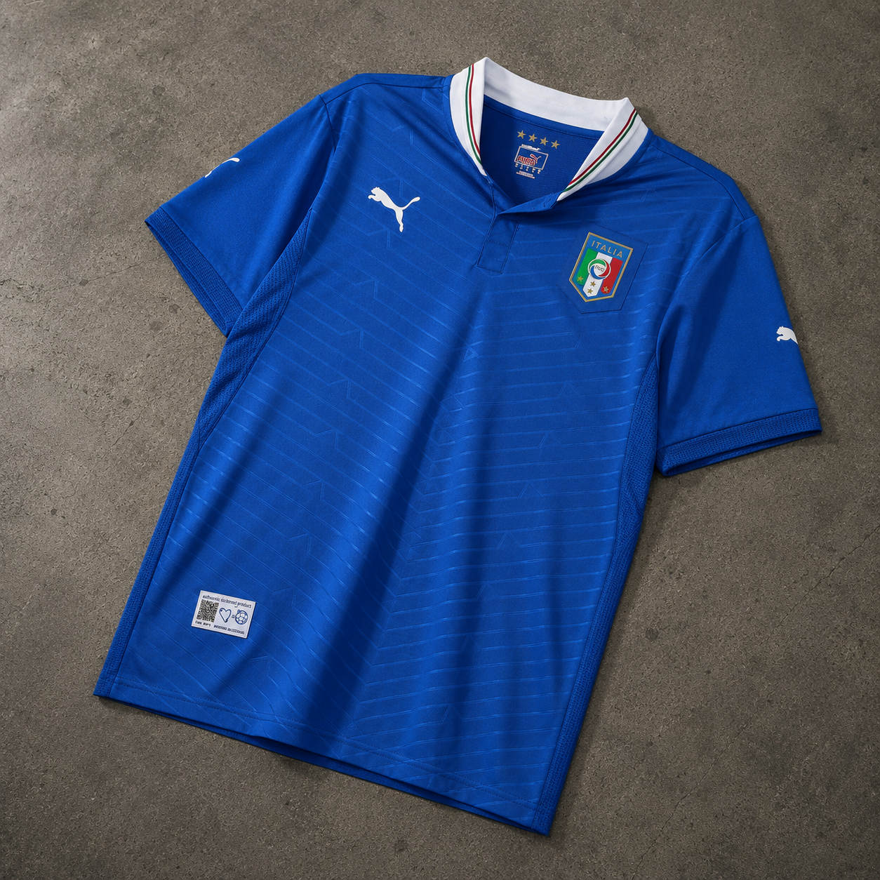 ITALY 2012 HOME RETRO JERSEY