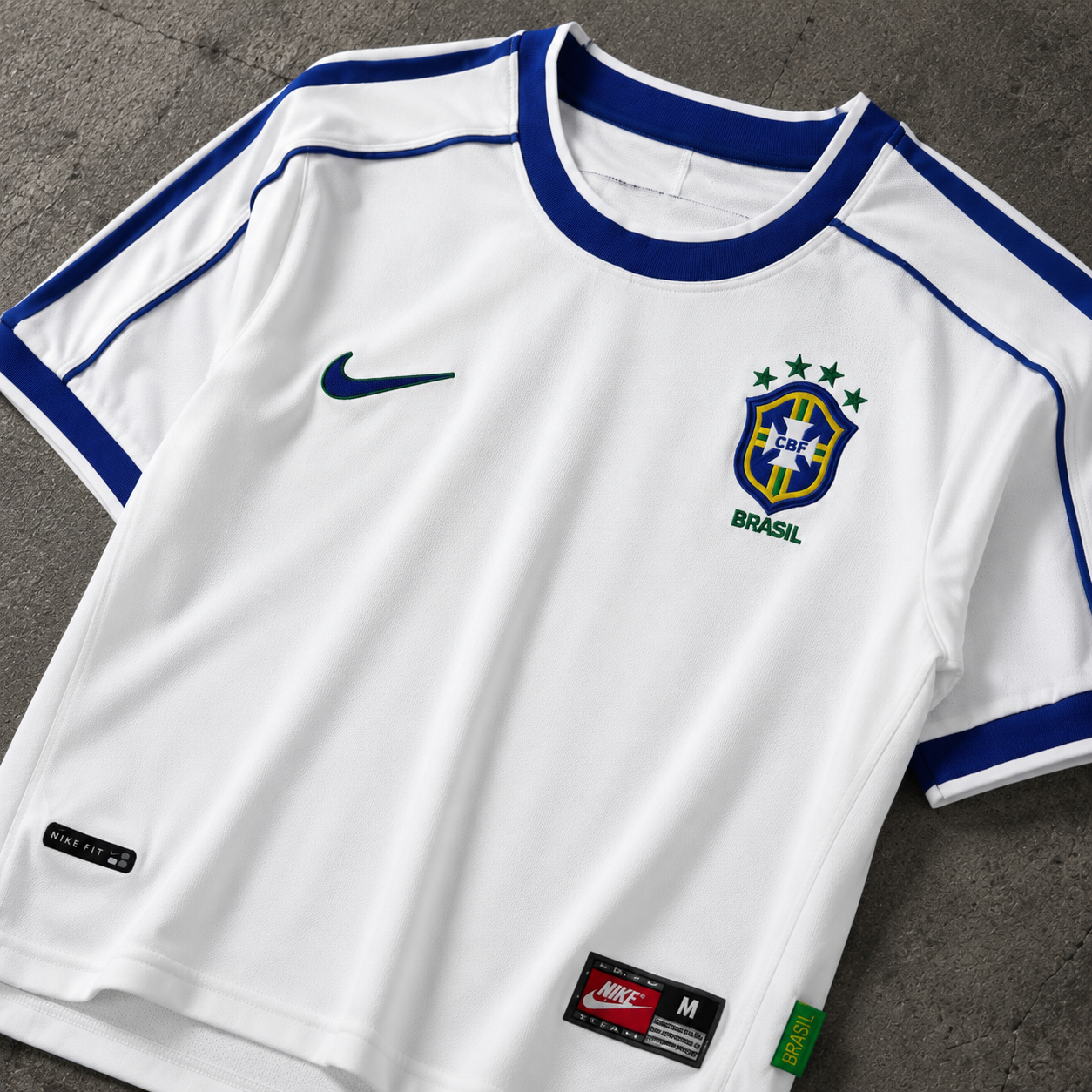 BRASIL 1998 RETRO JERSEY