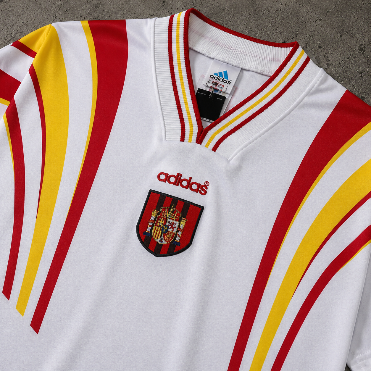 SPAIN 1996 AWAY RETRO JERSEY