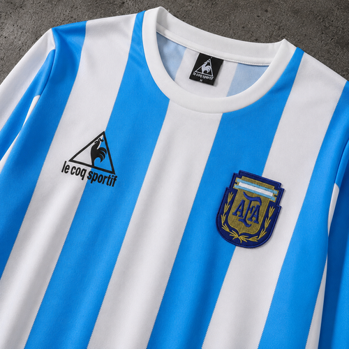 ARGENTINA 1986 HOME LONGSLEEVE RETRO JERSEY