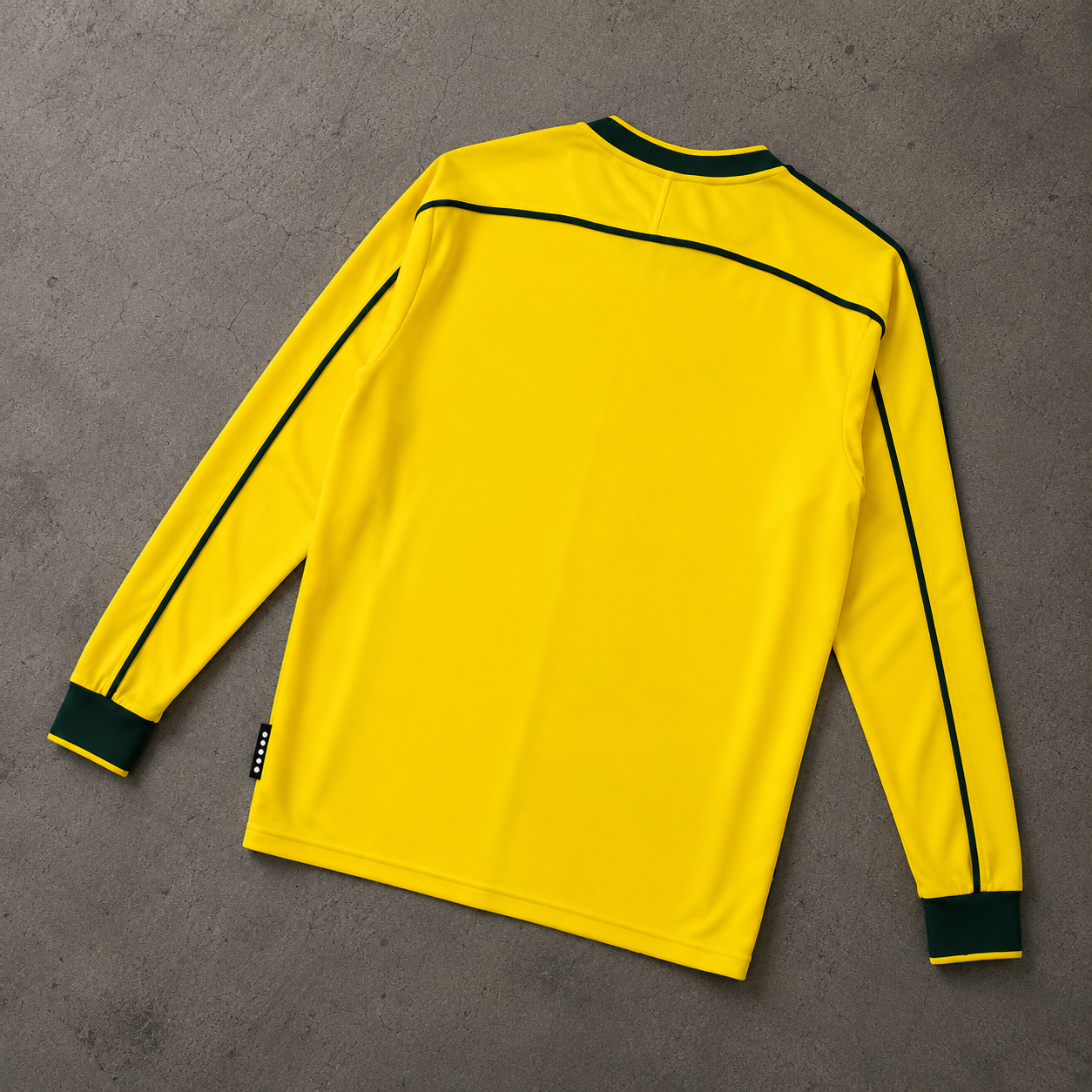 BRASIL 1998 HOME LONGSLEEVE RETRO JERSEY