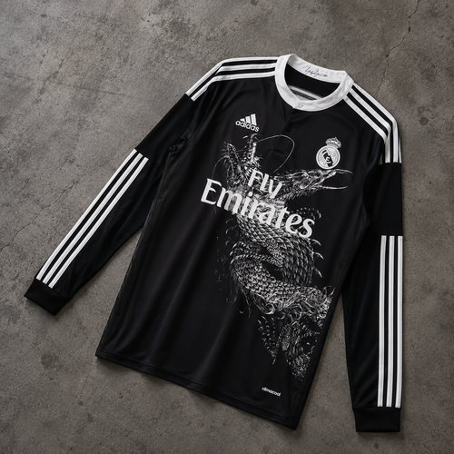 REAL MADRID 2014/15 LONGSLEEVE RETRO JERSEY