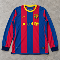 FC BARCELONA 2010/2011 LONGSLEEVE RETRO JERSEY
