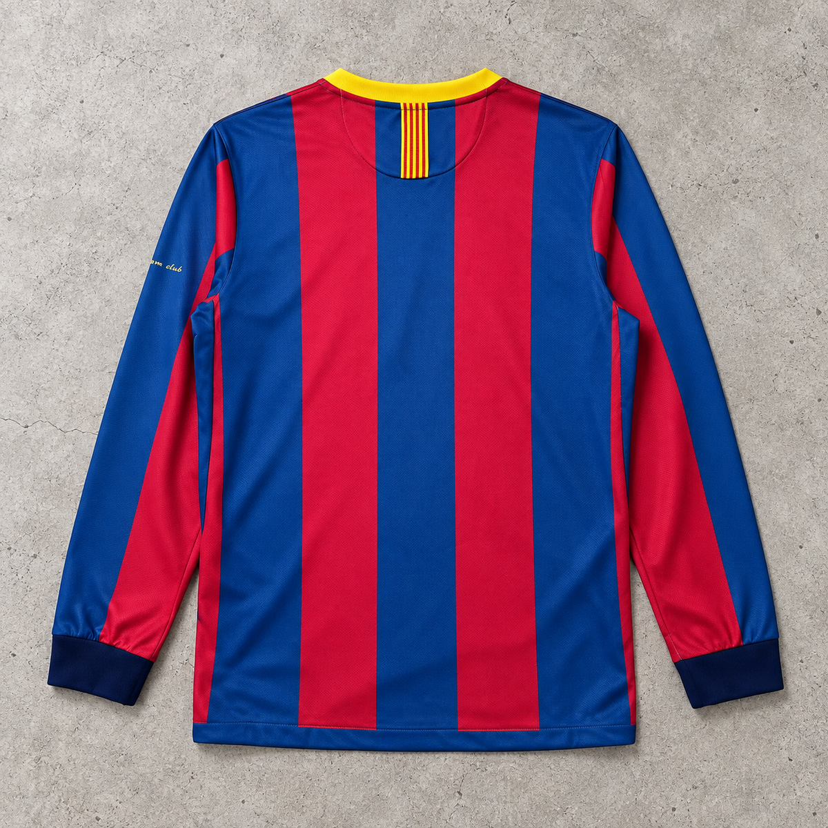 FC BARCELONA 2010/2011 LONGSLEEVE RETRO JERSEY