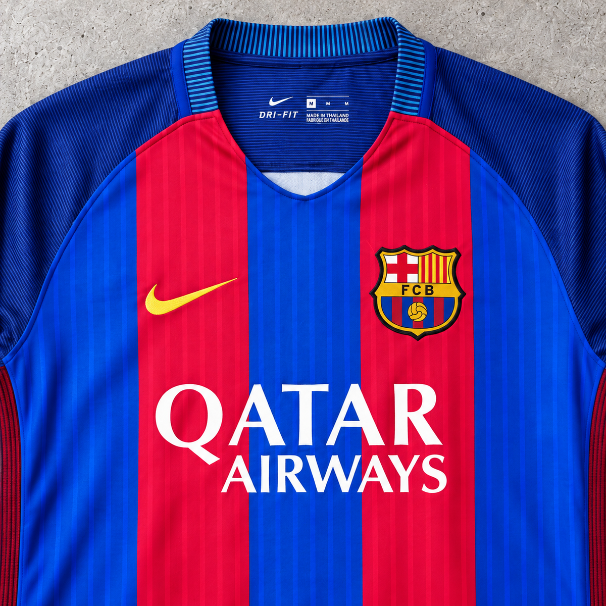 FC BARCELONA 2016/17 LONGSLEEVE RETRO JERSEY