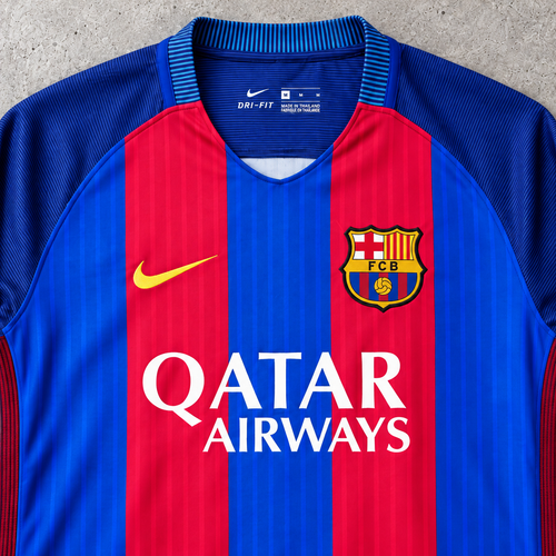 FC BARCELONA 2016/17 LONGSLEEVE RETRO JERSEY