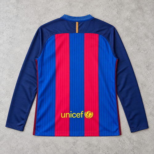 FC BARCELONA 2016/17 LONGSLEEVE RETRO JERSEY