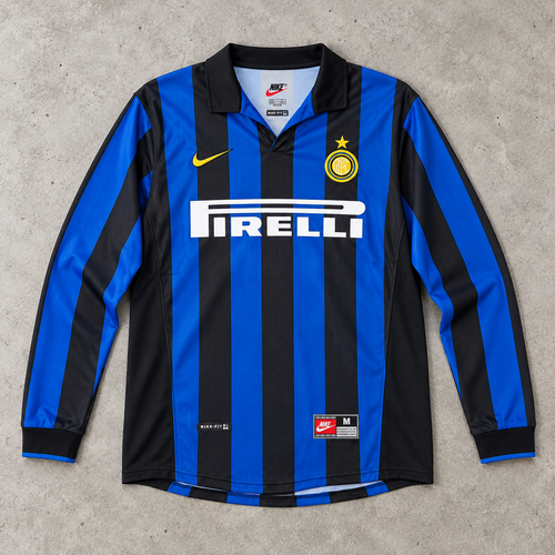 INTER MILAN 1998/99 LONGSLEEVE RETRO JERSEY