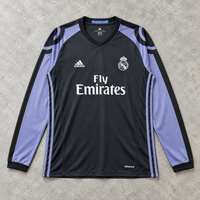 REAL MADRID 2016/17 LONGSLEEVE RETRO JERSEY
