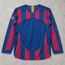FC BARCELONA 2005/06 LONGSLEEVE RETRO JERSEY