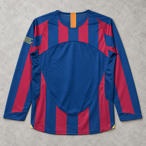 FC BARCELONA 2005/06 LONGSLEEVE RETRO JERSEY