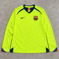 FC BARCELONA 2005/06 THIRD LONGSLEEVE RETRO JERSEY