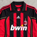 AC MILAN 2006/07 HOME LONGSLEEVE RETRO JERSEY