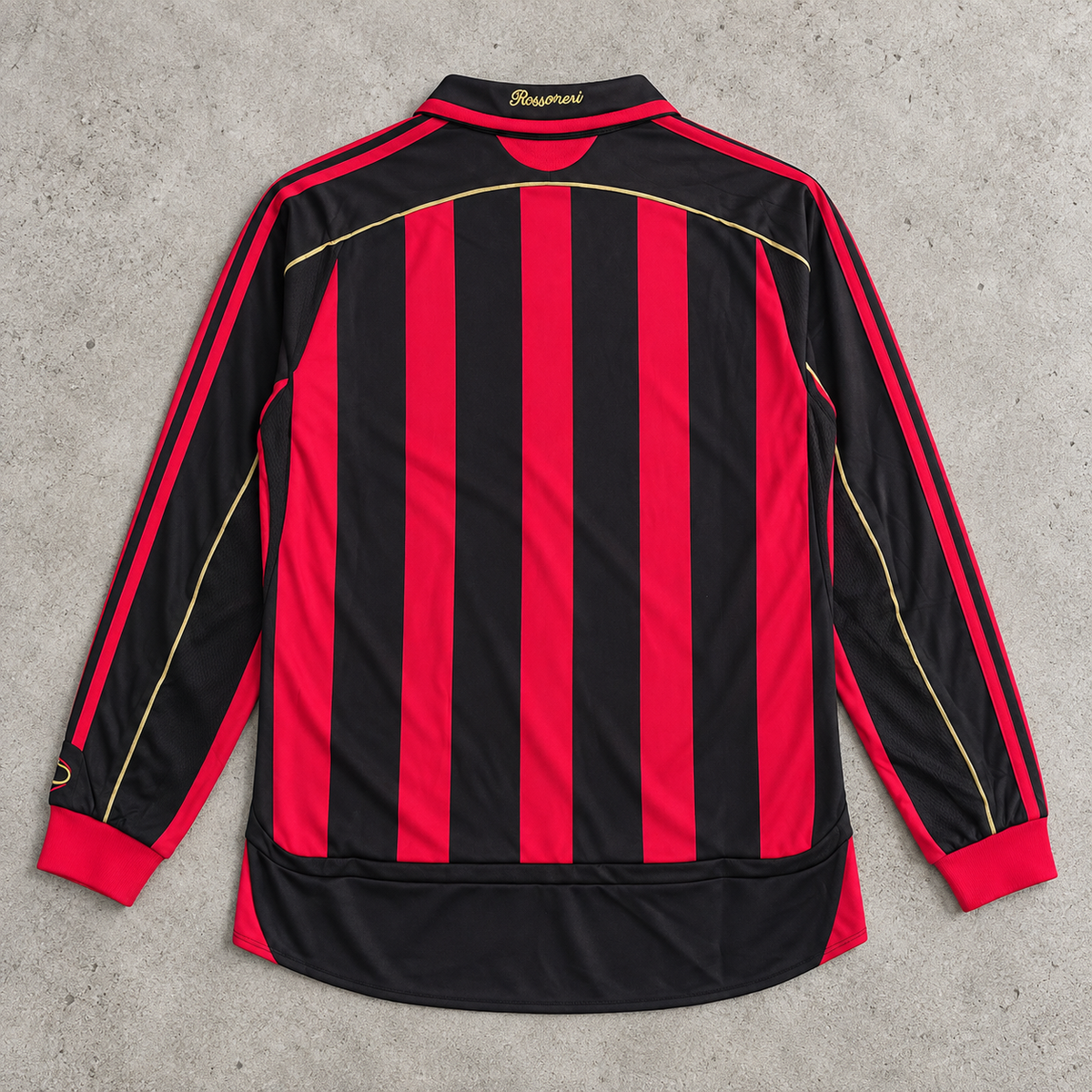 AC MILAN 2006/07 HOME LONGSLEEVE RETRO JERSEY