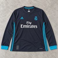 REAL MADRID 2017/18 THIRD LONGSLEEVE RETRO JERSEY