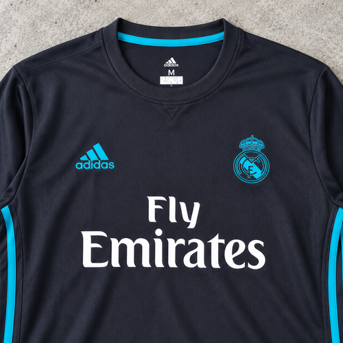REAL MADRID 2017/18 THIRD LONGSLEEVE RETRO JERSEY
