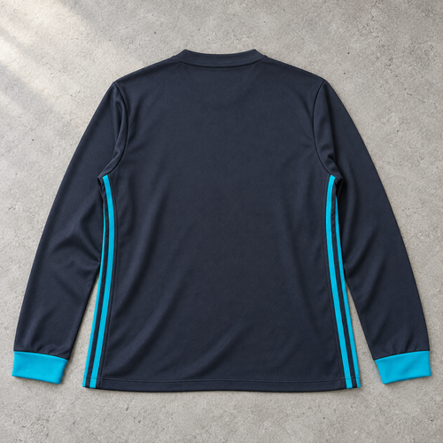 REAL MADRID 2017/18 THIRD LONGSLEEVE RETRO JERSEY