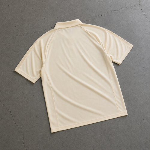 MEXICO BEIGE HERITAGE POLO SHIRT JERSEY