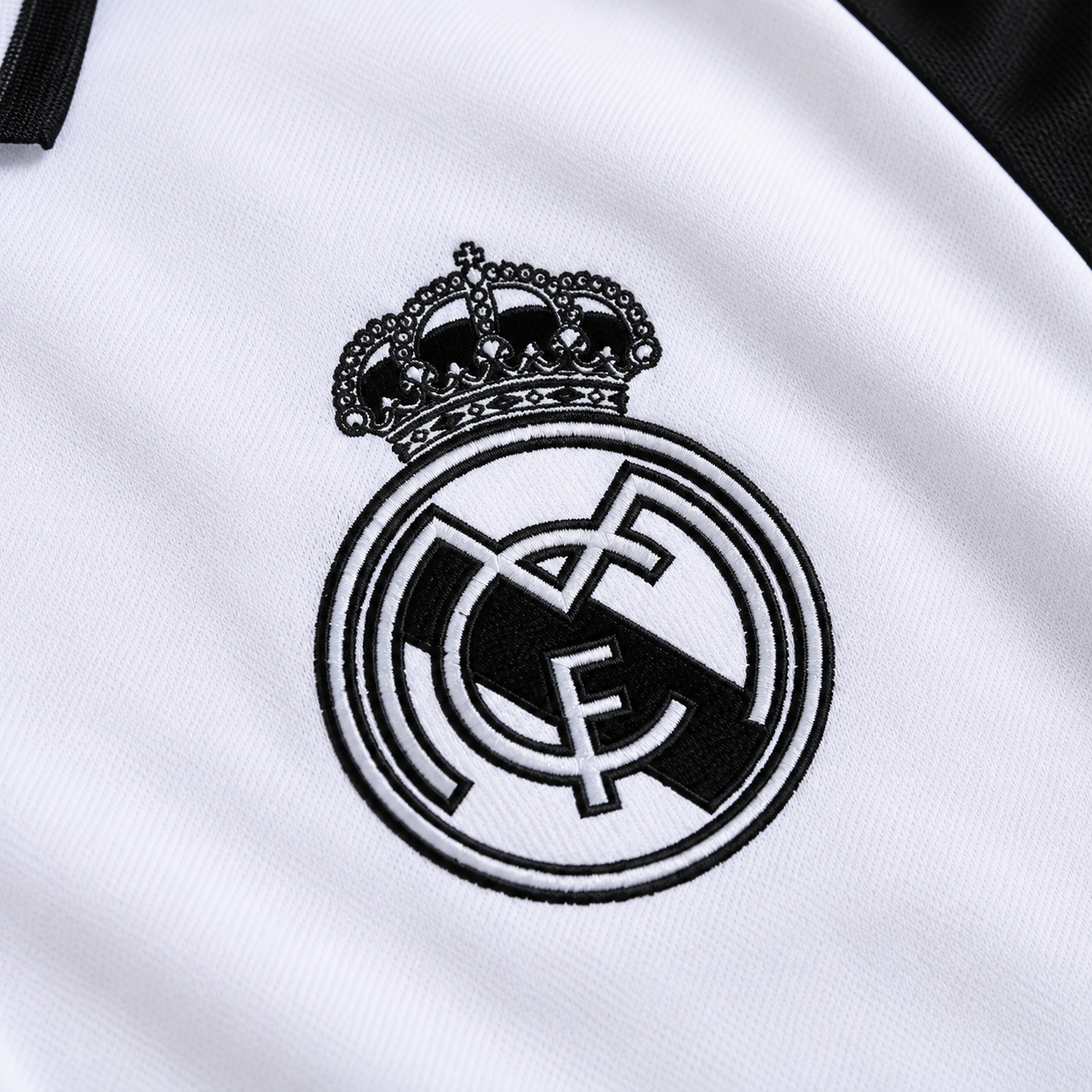 REAL MADRID COLOURED HERITAGE POLO SHIRT JERSEY