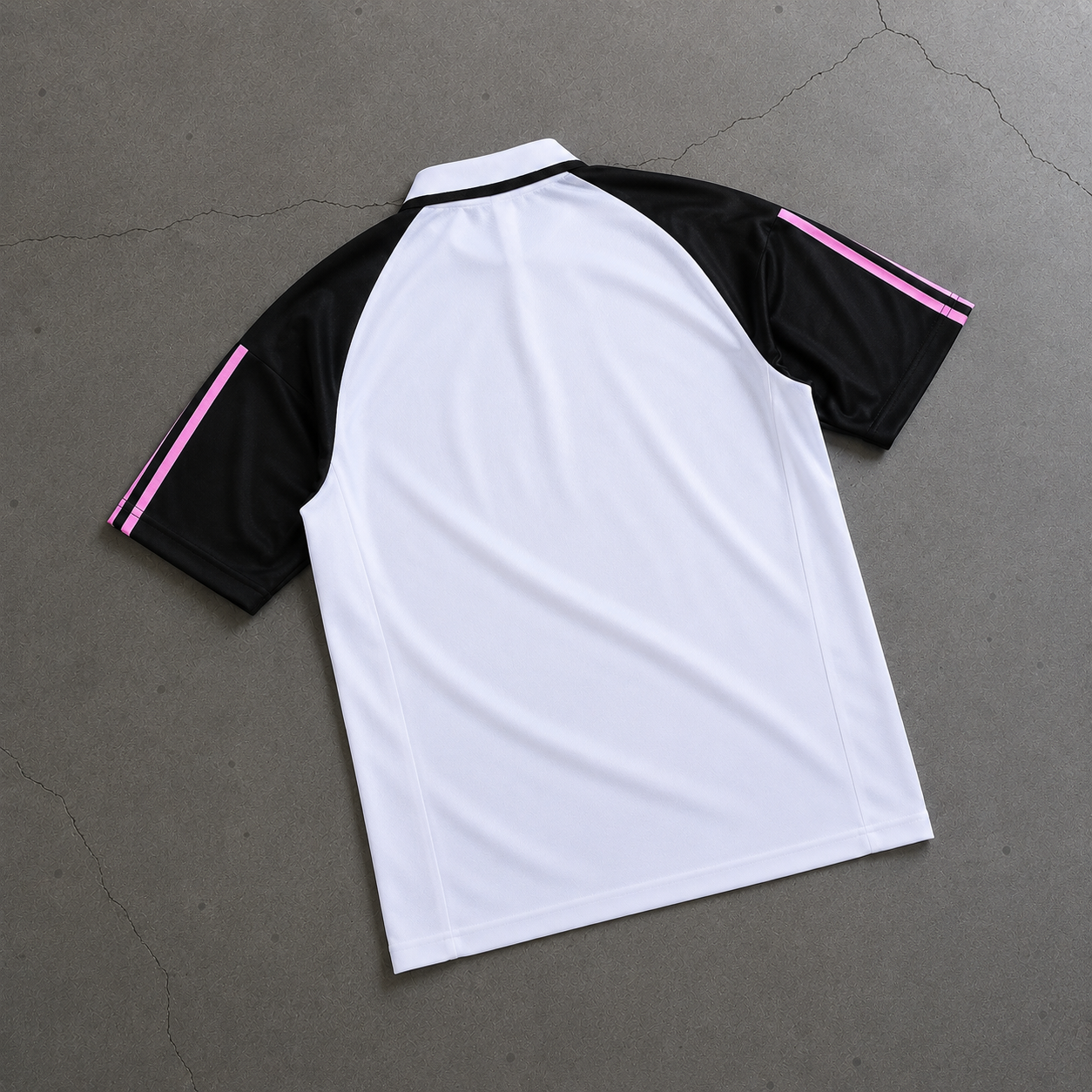 REAL MADRID COLOURED HERITAGE POLO SHIRT JERSEY